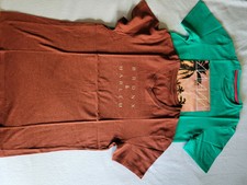 LOT NEUF 2 tee shirts homme de taille M à motif. Affaire rentrée.