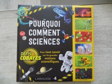 livre les pourquoi et les comment des sciences,occasion