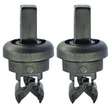 2 Clip Fixation plage arrière RENAULT CLIO MEGANE SCENIC LAGUNA MODUS 7705099001