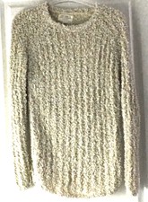 Top Pull beige grosse maille toucher doux ZARA SUMMER 9 10 ANS