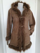 Manteau Peau et Fourrure synthétiques à capuche T36