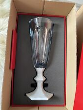 vase Flutissimo Harcourt baccarat En Cristal Et Marbre. Neuf Avec Boîte
