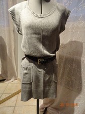 Robe pull grise Les 3 Suisses taille 38