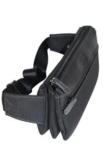 FRANCINEL sac banane en nylon garni cuir réf 653115 (2 couleurs disponible)