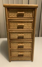 Jouet ancien, meuble de poupée en bois, bambou /378413A0