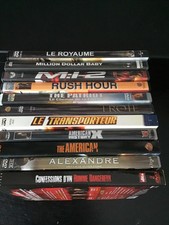 Lot De 11 DVD Divers (Rush Hour, Troie, Million Dollar Baby, Thé Patriot, ...