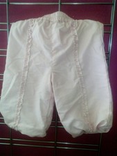 C7 SUPERBE PANTALON FILLE  t 12 mois ( rose clair ) excel etat