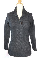 Pull col châle à torsades H&M taille XS