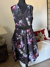 Jacqueline Riu Robe  Imprimée. Taille 42.