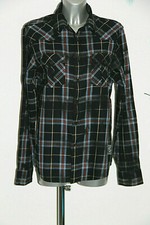 joli chemise bleu marine à carreaux homme GUESS taille M EXCELLENT ÉTAT