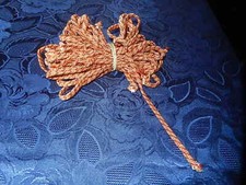  DOUBLE PASSEPOIL GALON HOULES 9 MM DIAMÈTRE COUSSIN TAPISSERIE SIÈGE DÉCORATION