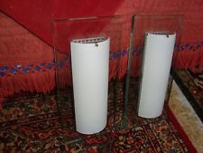 ANCIENNE PAIRE D'APPLIQUES  MURALES EN VERRE  ART DECO 