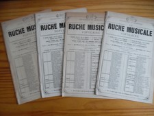 LOT CHANSONS LA RUCHE MUSICALE