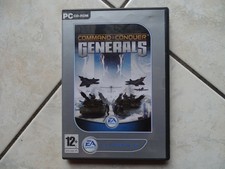 JEU PC COMMAND CONQUER GENERALS EA GAMES CLASSICS CD ROM