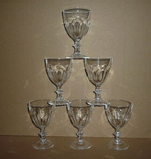 6 verres a digestif 5 cl modèle RAMBOUILLET ;  Cristal d'arques lot / série