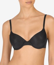 Natori 731165 Conform Underwire Full Fit Contour Bra Sz 32C Black