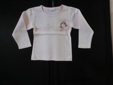 2 / 3 ans - maillot de corps rose tendre - Absorba - fille =