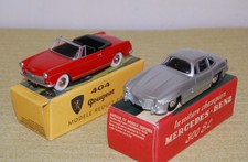 ETAT NEUF. BOITE.2ANCIENNES REEDITION QUIRALU.ECHELLE. 1/43 EME . 404 .MERCEDES