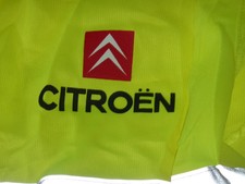 gilet  jaune sécurité CITROEN   PUBLICITAIRE 2cv ds cx bx diane c25 c15 c3 c5 hy