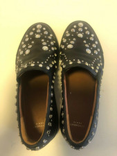 GIVENCHY,belle basket noir en cuir avec des strass,taille 37,comme neuve