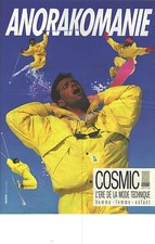 PUBLICITE ADVERTISING   1987  COSMIC équipement ski ANORAKOMANIE