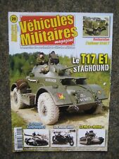 VEHICULES MILITAIRES n° 20 -PANZER-KAMPFWAGEN II - T17 E1 STAGHOUND -MOTO GILLET