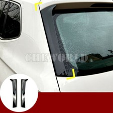 Habillage D'aile Latérale De Aileron De Fenêtre Arrière Noir Pour VW Tiguan MK2