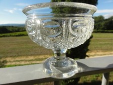 BACCARAT - RARE COUPE CHARLES X - MODELE "DRAPERIES" - (ca 1824-1830).