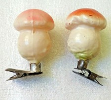 2 Vintage URSS Verre Russe Ornements De Noël Décorations D'arbre De Noël...