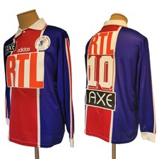 Maillot PSG Paris Saint Germain 1998 Coupe de France #10 RTL AXE Rai