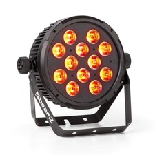 BeamZ BT310 FlatPAR projecteur éclairage 12x LED 8W IR DMX télécommande IR