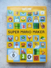 Jeu Nintendo WII U Super Mario Maker Version FR en TBE 