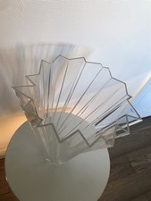 Kartell Grand  Vase Shanghai, glasklar 44,15 Cm Design Mario Bellini