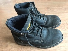 Boots en nubuck coquées noires Caterpillar taille 39,5 TBE car peu portées