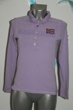 pull boutonné au col lilas femme NAPAPIJRI taille S soit 36 fr EXCELLENT ÉTAT
