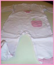  BEAU PYJAMA 1 PIECE  "VERT BAUDET " 1AN TTBE 