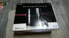 CONSOLE SONY PS3 FAT 40 GB EN BOITE + MANETTE OFFICIELLE CABLE DE CHARGE + ALIM