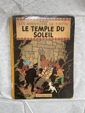 Tintin - Le Temple du Soleil - B3 de 1949 - Côte 850Euros - Edition Originale