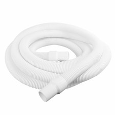 Linxor - Tuyau flottant 2 embouts pour piscine - Diam 38 mm - 7.5 m - Blanc