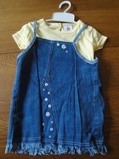 BEBE - Ensemble Fille T-Shirt - Robe 9-12 mois