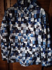 Veste homme capuche hiver  parka doudoune doublé   Quiksilver 