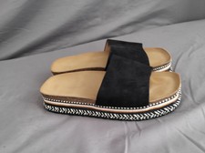 Mules claquettes femme noir 38 