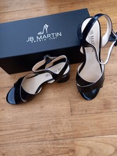 Sandales noires neuves J B Martin pointure 37