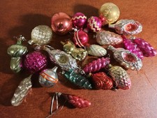 Jouets de Noël soviétiques antiques.  URSS. d'origine 1960-80