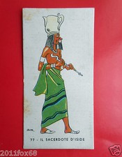 cromos figurine i 4 moschettieri # 77 il sacerdote d'iside perugina buitoni 1936