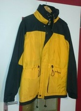 parka 3 en 1  jaune et noir  capuche sous col  Outdoor   taille M/L   bon état