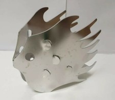 Bougeoir photophore inox aluminium zoomorphe poisson designer decoration