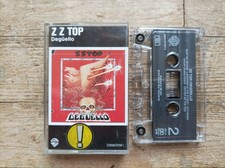 ZZ TOP DEGUELLO CASSETTE AUDIO TAPE EUROPE