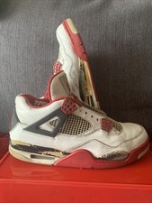 Nike AIr Jordan 4 Retro Fire Red, SIZE US 9,5 UK 8,5 EU 43. 2012/308497-110