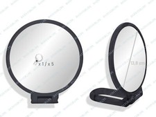 Multi Mirror Noir Miroir Cosmétique pour Voyage